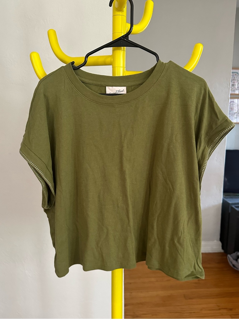 Green Short Sleeve Oversized Tee Universal Thread